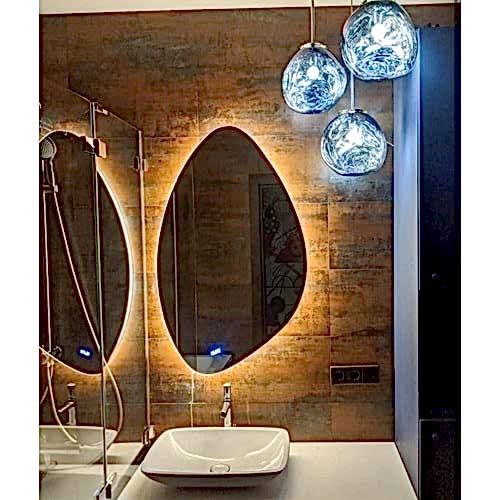 Asimetrik Banyo Aynası